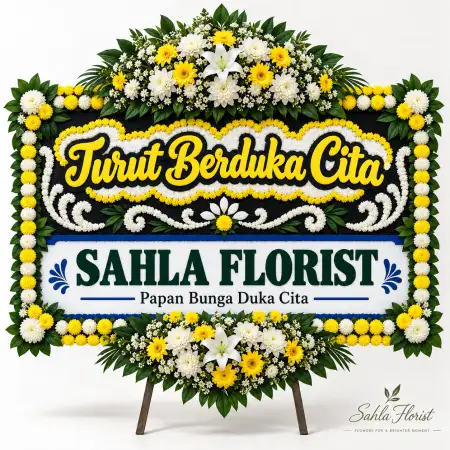 Papan Bunga Duka Gubeng